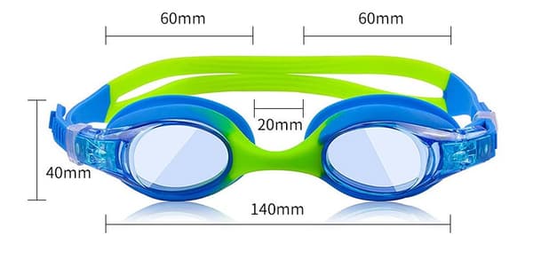 Unisex-børnesvømmebriller Skoogle, 3-8 år