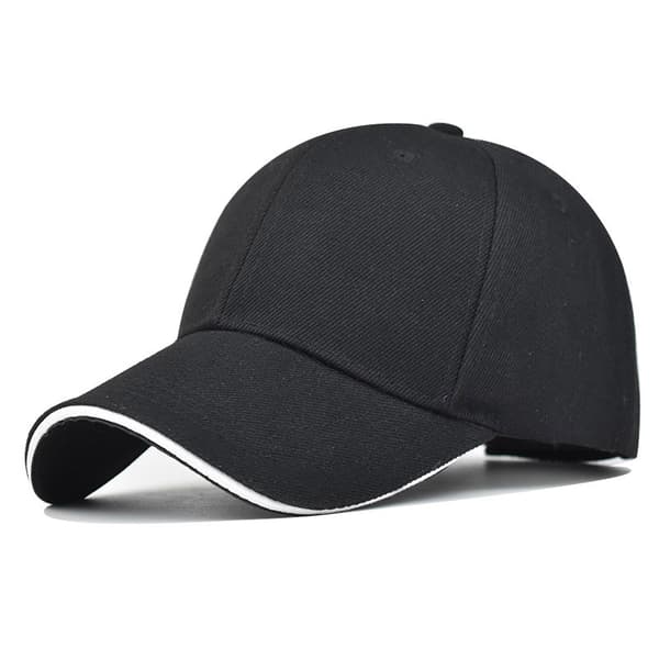 Baseballkeps, Unisex Justerbar Panel Solhatt, Golfkepsar Sport