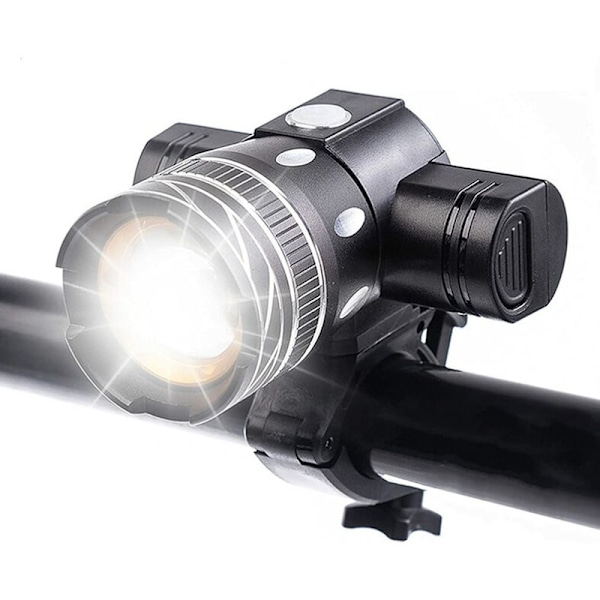 150 Lumen Vanntett Oppladbar Forlykt, 3-5 Timer LED Sykkellys