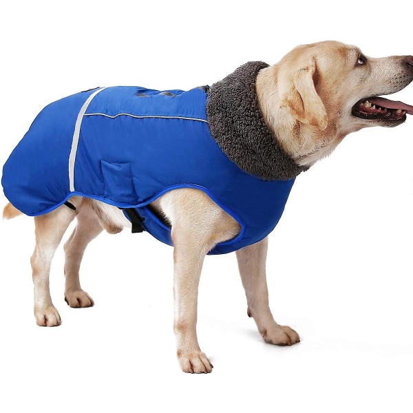 Kylmä talvi lämmin paksutettu lemmikkitakki, vedenpitävä koiran takki