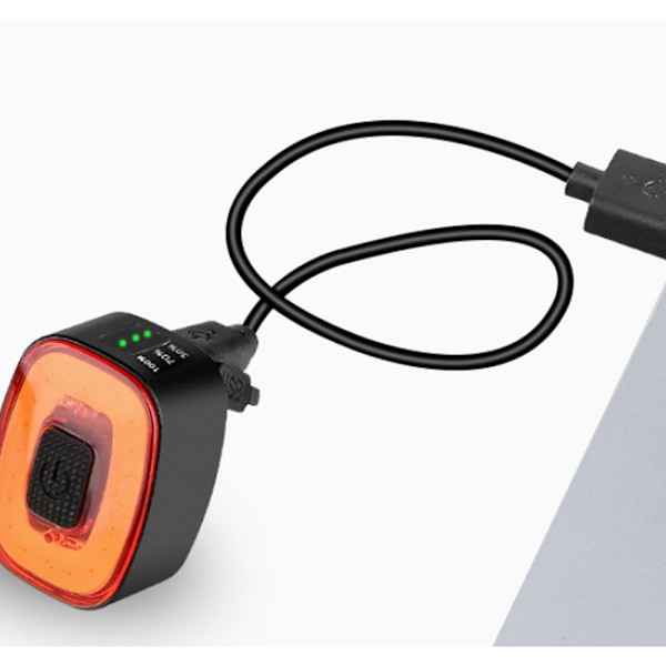 Cykellygte intelligent induktionsbremselys