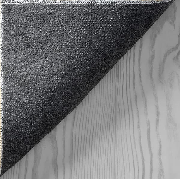 Grå, avslappende moderne kort-lugg myk teppe, 80 x 160 cm sklisikker bunn