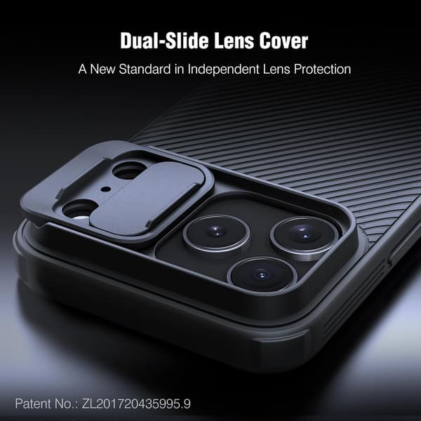 Etui til iPhone 17 PRO MAX, Svart