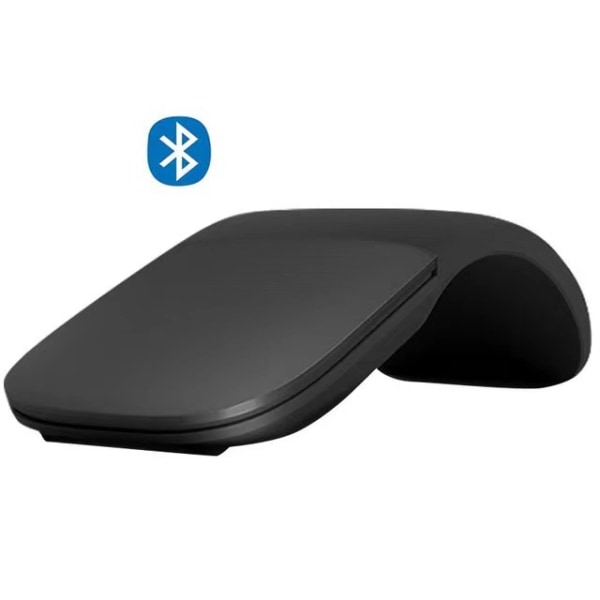 Arc Mouse - Bluetooth Mouse for PC - Musta (ELG-00002), Windows,