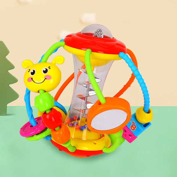 Baby Leksaker 6-12 Månader, Baby Skallra Boll Shaker, Fånga Snurrande