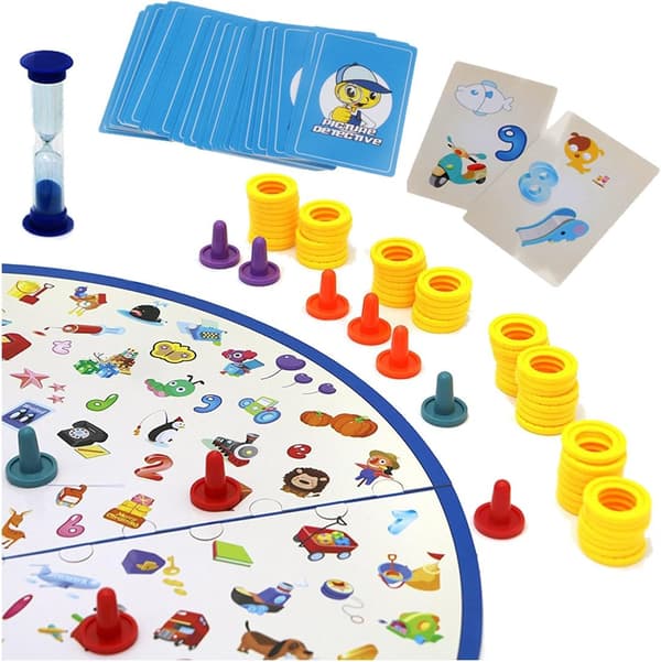 Matchende bildeminne-brettspill - Minnematchbilde for