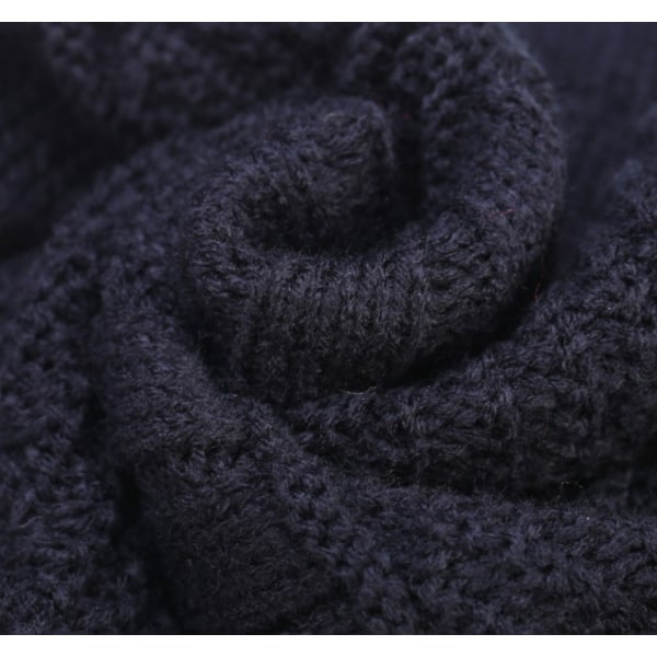 Menns vinter lue for kvinner Varm strikket lue tykk ull
