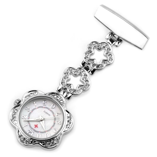 Petal Rhinestone 5371 Medicinsk Sjuksköterska Klocka Väggklocka Importe