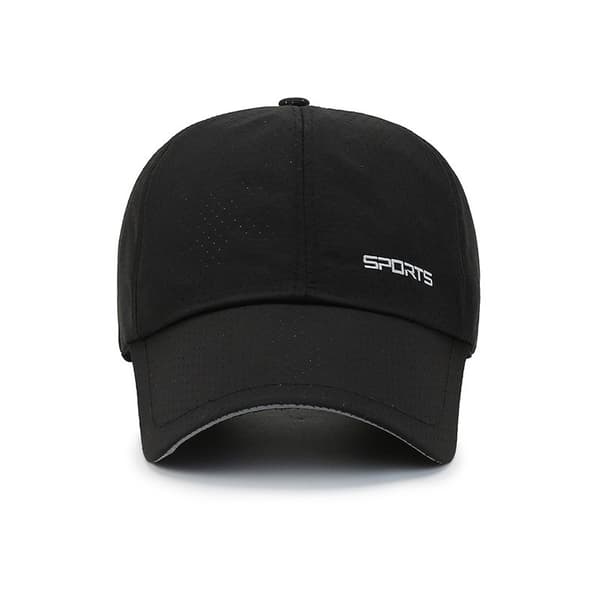 Mørkegrå - Justerbar Baseball Cap Golf Hat Motorsykkel Trucker Cap