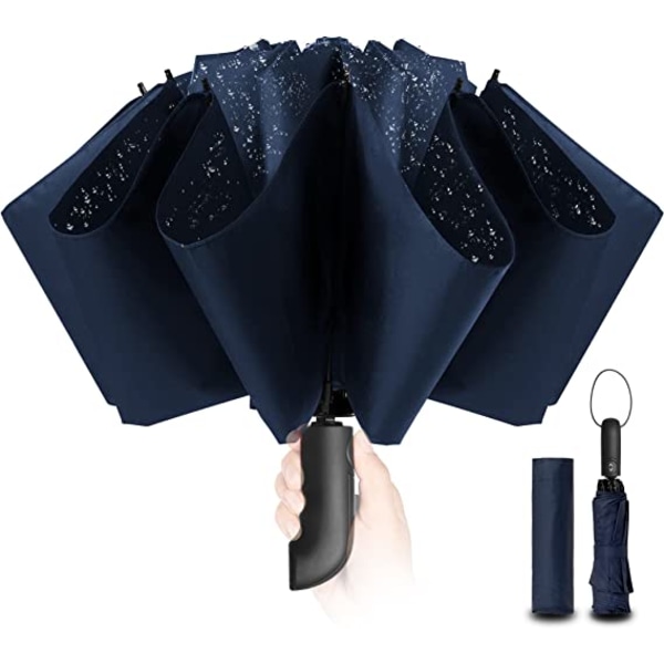 Folding Umbrella with Opening - Automatic Closing, Sturdy and Wi