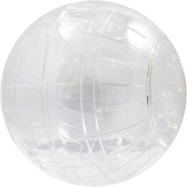 Gnagar, hamster springboll, plast gnagar sport, 18 cm, tran