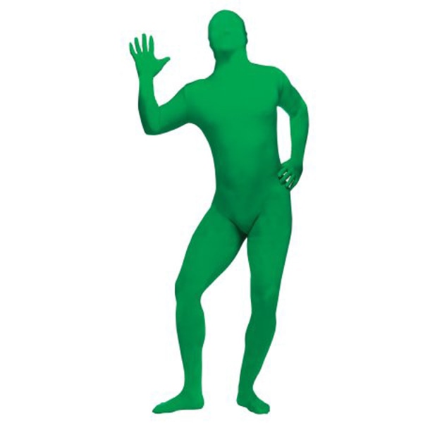 Halloween Kostume Ninja Usynlig Person Bodysuit Scene Invi