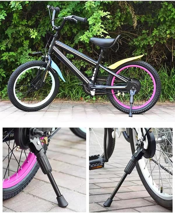Cykelställ, MTB-stöd, 23 cm, svart