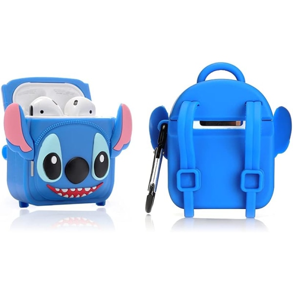 Funny Airpods Backpack Case with Cute Cartoon Skin Design, 3D Sh