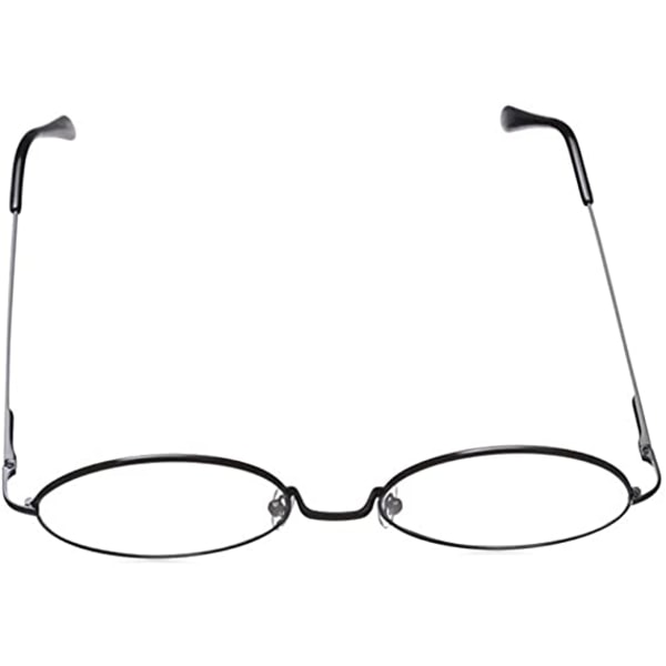 Runde briller Unisex, Retro Sixties Style Clear Lens Briller, Ro