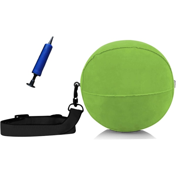 (Green)Golf Ball, Golf Swing Trainer Practice Ball, Aid Assist Ball Training Teaching, Adjustable Smart Arm Training Pos