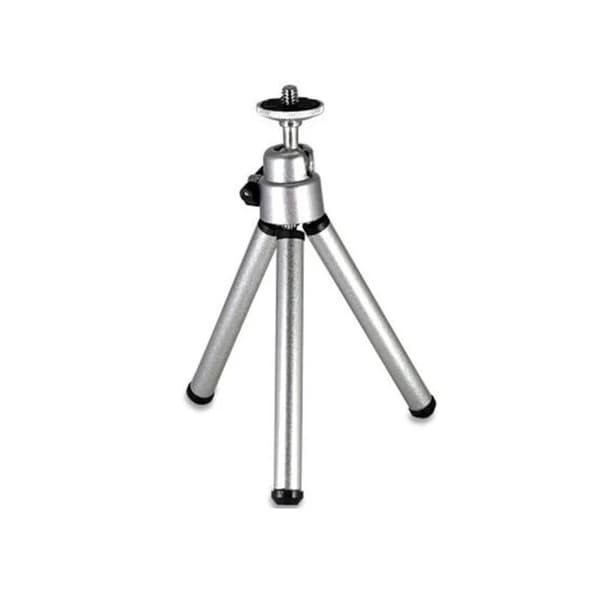 Kamerastativ, mini, silver