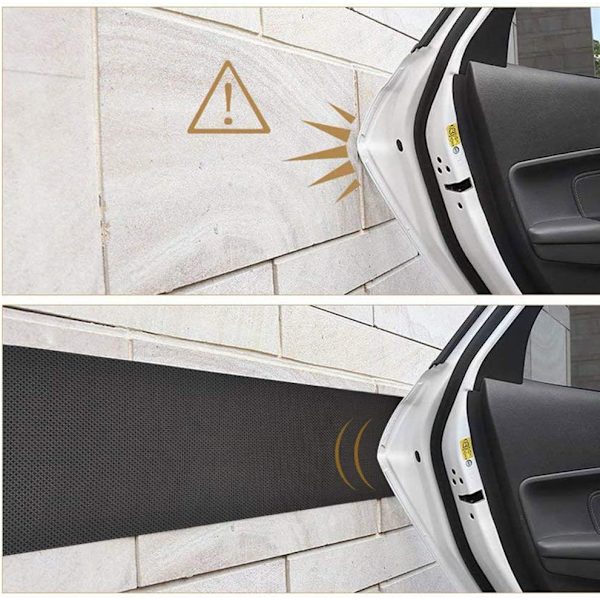 Självhäftande garageväggskydd för bilar, 2 rullar, 200 cm