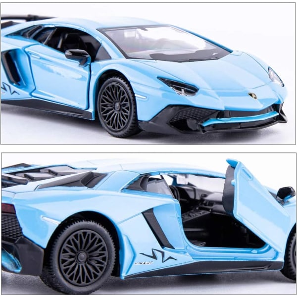 1/36 skala Aventador LP700-4 støpebilmodell, sinklegering leketøy C