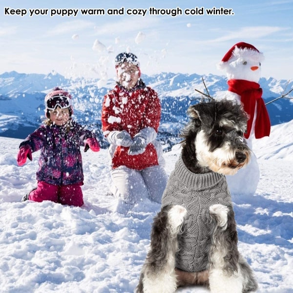 Hundetrøjer, Hundesweater, Medium Hundesweater, Vinterhundesweater