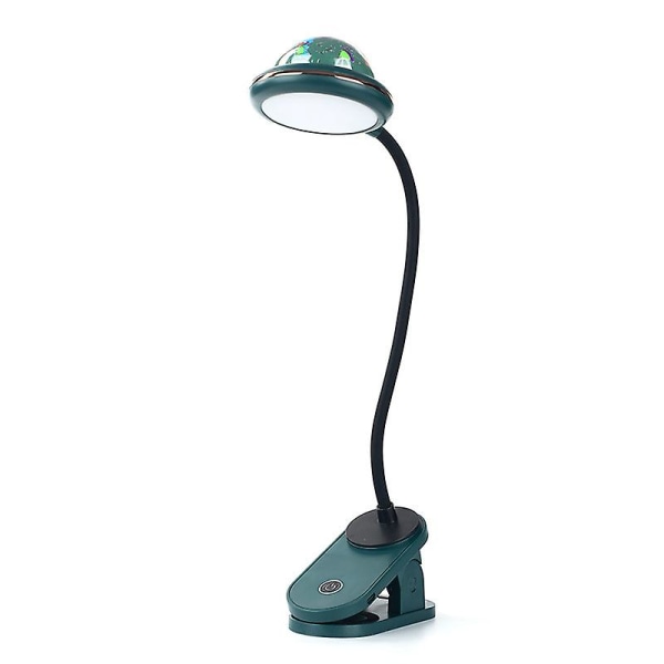 360 Gooseneck Sengelampe Touch Dimbar Leselampe Projektor