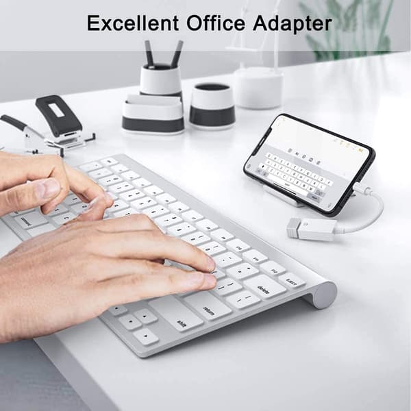 Lynkabel, USB-adapter til iPhone-kamera, iOS OTG-kabelannonce