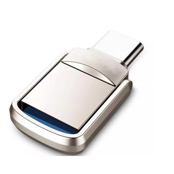 32 GB Mini USB 3.0 Type C Dobbel USB-minnepinne, OTG High Speed W