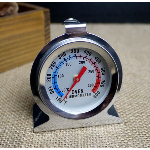 2 oven thermometers 50-300 ° C/100-600 ° F, oven grill fried