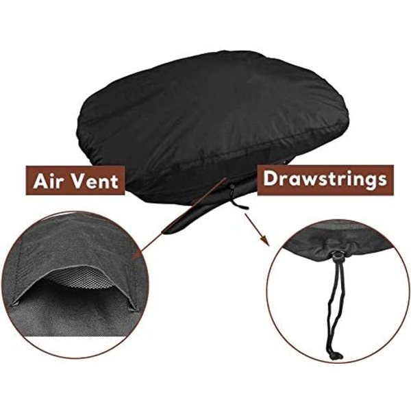 67,1*44*32cm Grillöverdrag 600D Polyester Vattentät Skydd fo