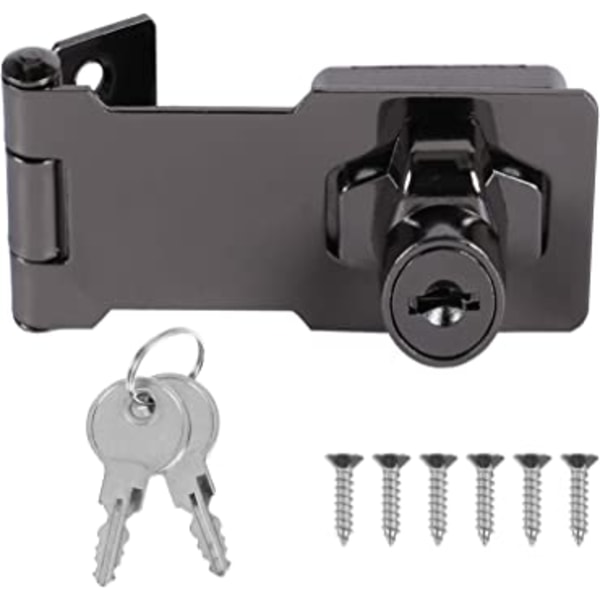 Låsbøyle Skur Låser Heavy Duty Bøyle og Stiftlås Metall Lå