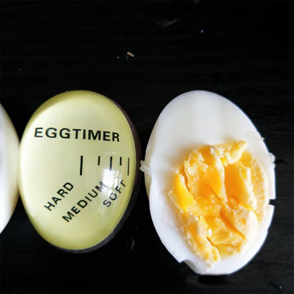 2-pakning eggtimer - Fargeendrende indikator - Myk, medium og hardkokt