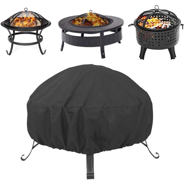 Runda eldstadsskydd Grillskydd Heavy Duty 210D Oxford Fabr