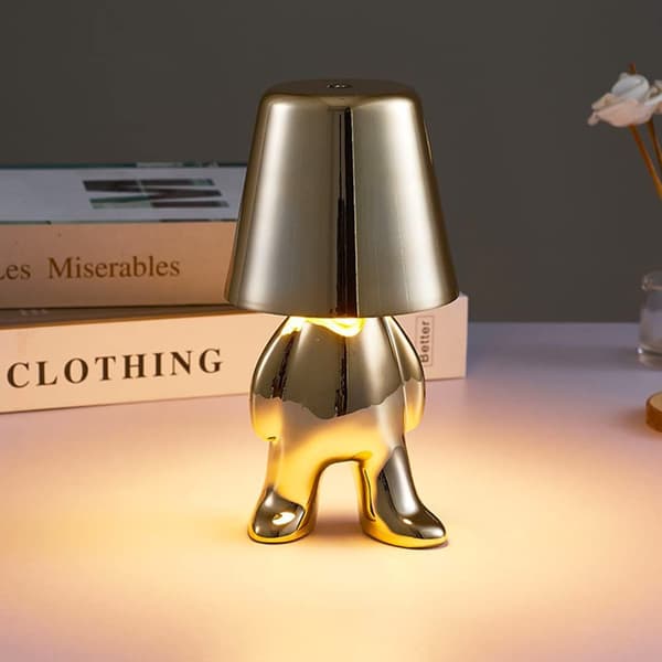 Bordlampe Dimbar LED Touch Control Bordlampe Trådløs USB R