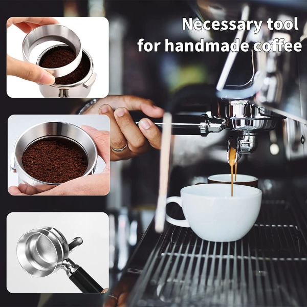 Doseringstratt för espressomaskiner, 51 mm doseringstratt kaffebryggare