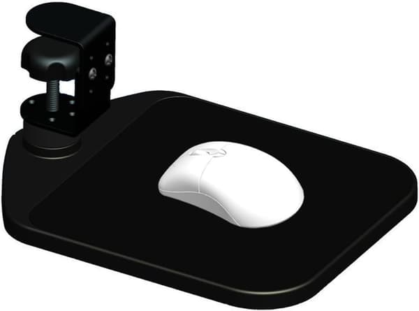 Roterbar (sort) Ergonomisk skrivebordsmåtte Ergonomisk håndledsstøtte