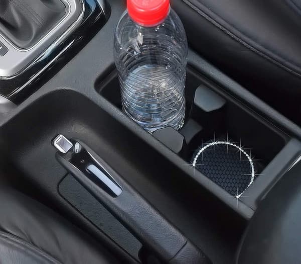 4 stk. Bilkoppholdere Universal Sklisikker Silikon Bilkoppholder