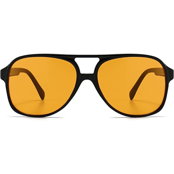 Retro polariserede solbriller til kvinder Mænd Oversize Vintage 70'er Pil