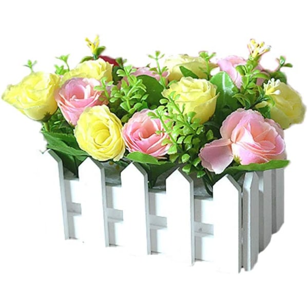 Kunstige Blomster i Potte, Kunstige Blomster Kunstig Plante Y