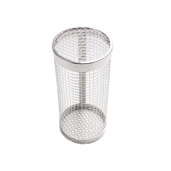 2 stk 20 cm rustfritt stål, Mesh grillkurv