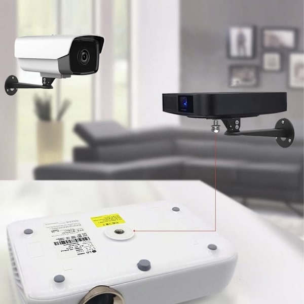 Mini projektor vægmonteret/projektorophæng/CCTV sikkerhed c