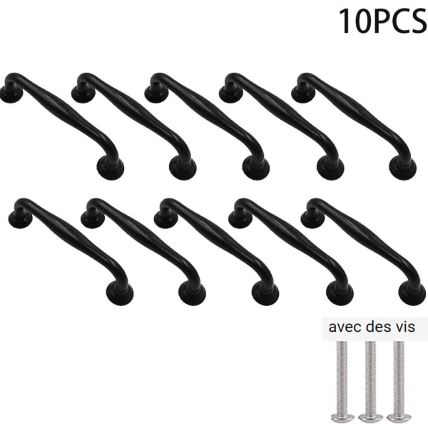 10 kpl keittiön kaapin ovenkahvat kaapin laatikko makuuhuoneen kalusteet