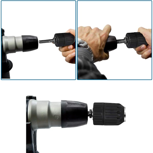 Borchuck, 1,5-13 mm hurtigkoblingsslagdriveradapter, hurtig