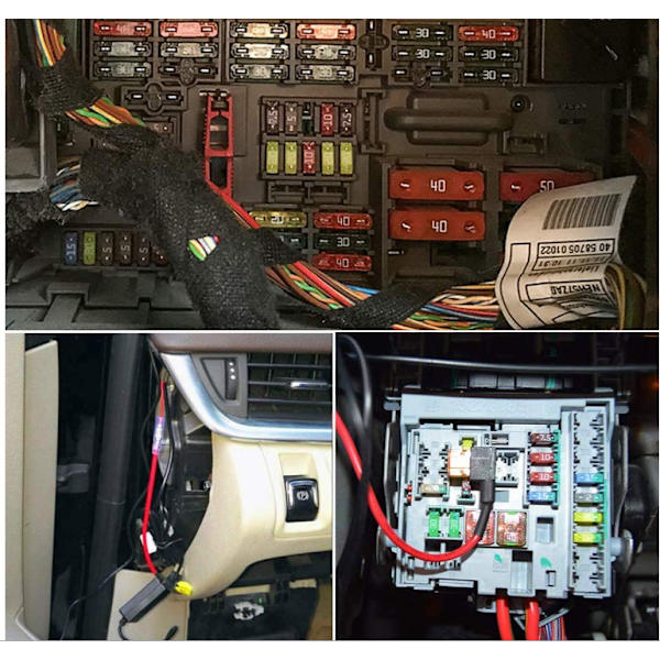 12 kappaletta 12V-24V 20A Pieni lisäpiiriautosulakepidike, sovitin