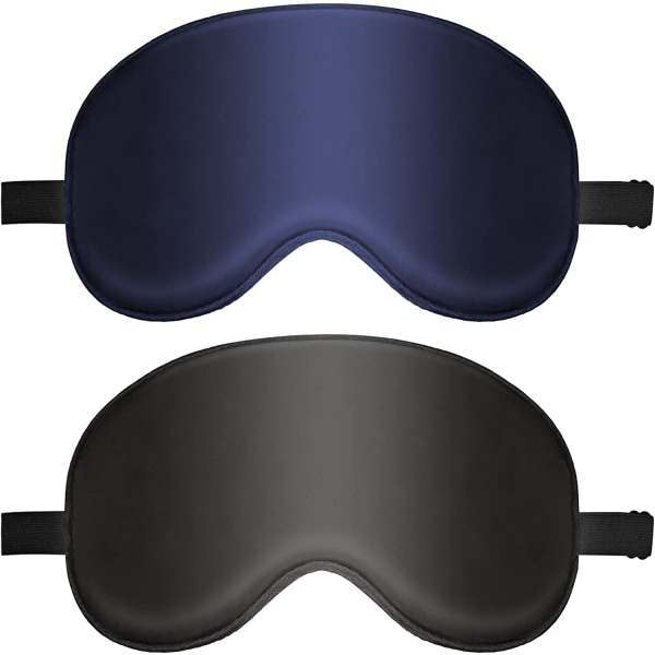 Sleep Mask, Set med 2 Eye Patch Sleep Mask for Sleeping Ultra Sof