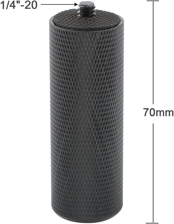 Kamera Stabilisatorgrep SLR DSLR Feltmonitor LCD, LED Flashlite