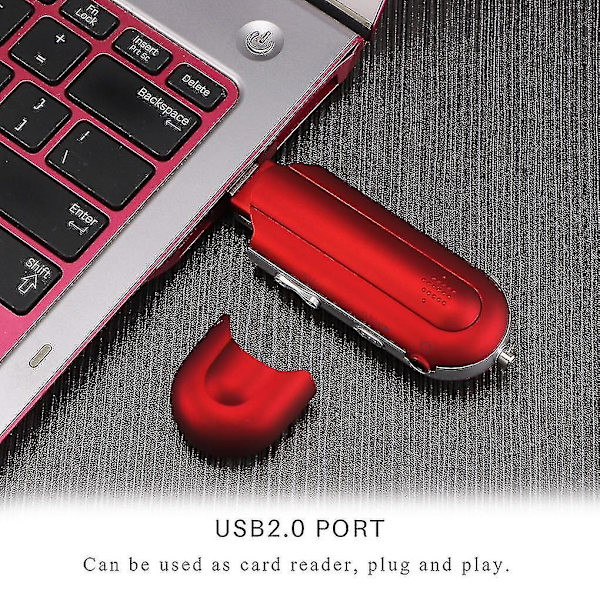 Bærbar USB mp3-afspiller med sort digitalt LCD-display