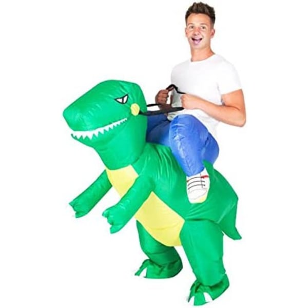 Dinosaur oppblåsbar kostyme - Raptor oppblåsbar kostyme - Premiu