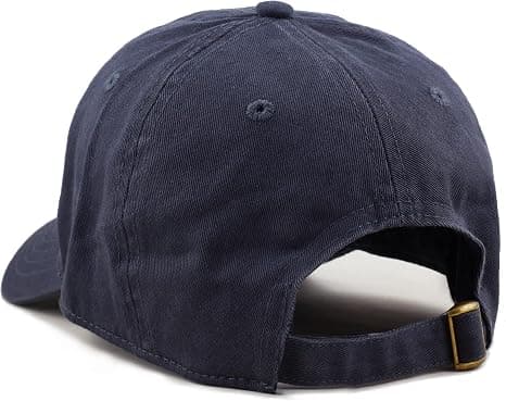 Baseball Dad Hat til kvinder og mænd - Blank, vasket, lav profil, bomuld og D