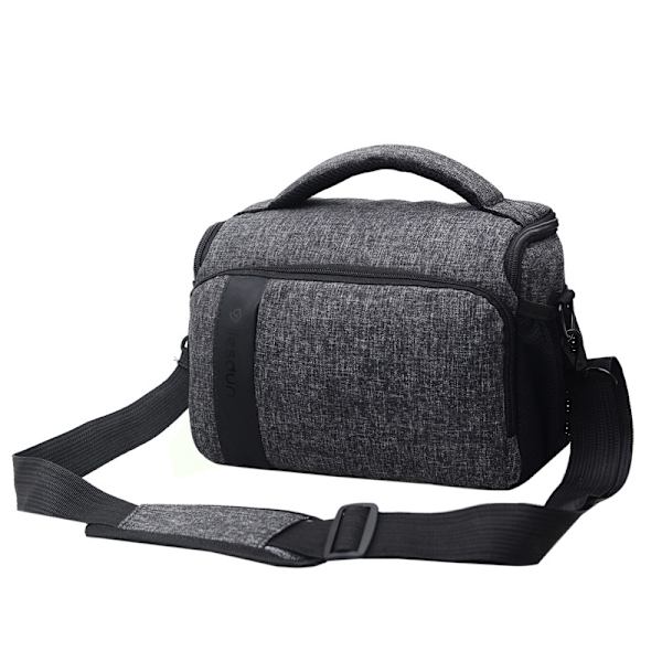 23cm*12cm*17cm (Grå) Kompakt Kamerataske til SLR/DSLR med C