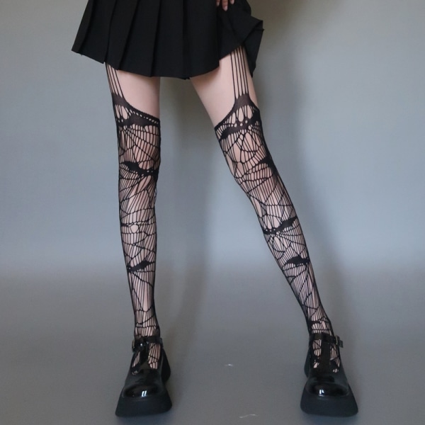 Pantyhose Suspender stockings bat long tube pantyhose animal mod